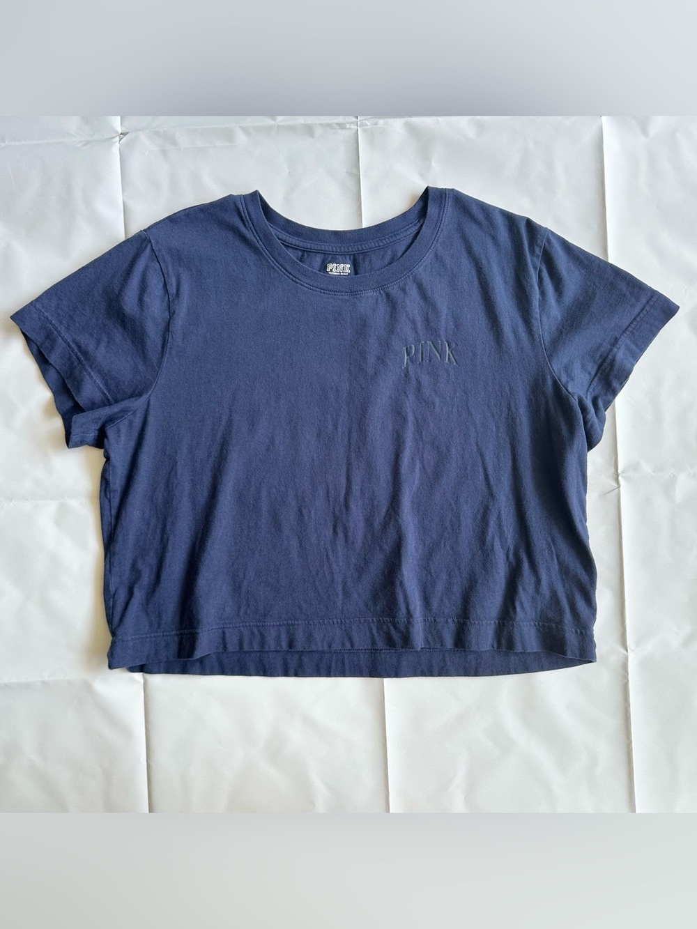 PINK Victoria’s Secret navy blue shirt, size X-Large